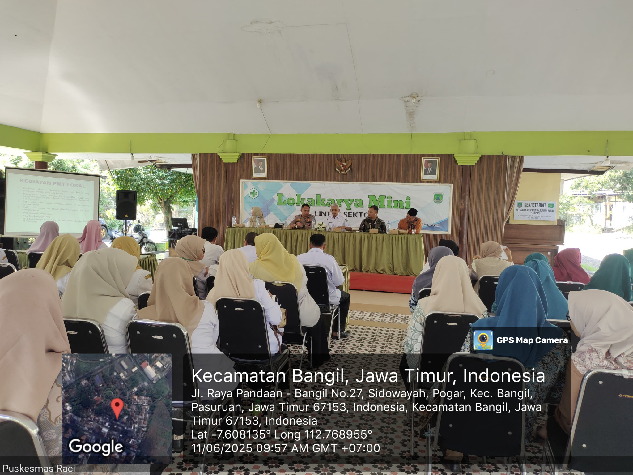 Lokakarya Mini Lintas Sektor Tribulanan di Kecamatan Bangil